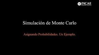 Tutorial Simulacion de Monte Carlo: Un Ejemplo