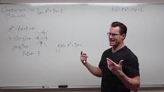 Completing the Square Made Easy (Precalculus - College Algebra 19)