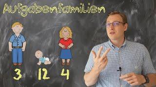 Wie erkläre ich meinem Kind Mathe? | Aufgabenfamilien