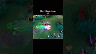 Jheayn vs Blue Ninja #guinivere #vs #dyrroth #1v1 #mobilelegends #mlbb #shorts @Jheayn