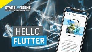 Hello World - Dein erster Flutter Code! (Flutter Tutorial #5)