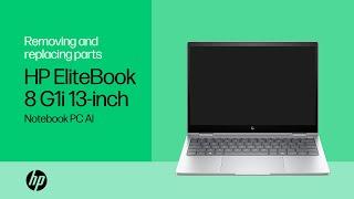 Removing & replacing parts | HP EliteBook 8 Flip G1i 13-inch Notebook PC AI | HP Computer Service