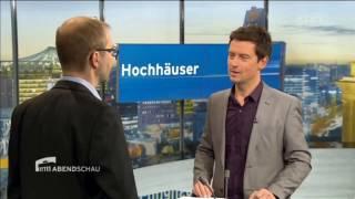 Hochhaus-Plan für Berlin | Live im Studio: Daniel Buchholz | "Berliner Abendschau" 02.02.2017