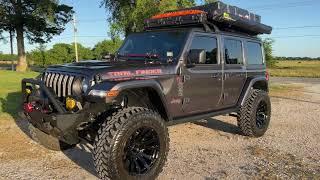 Jeep JL Rubicon Overland Build and what we pack for an overland trip.