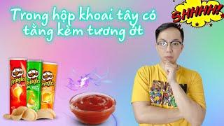 Trong hộp khoai tây có tặng kèm tương ớt? | Hưng Rì Viu #shorts