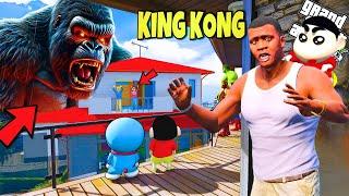 GTA 5 : KING KONG Attacks Shinchan Frankin In Gta 5 Tamil | Franklin Tamil | Gta 5 Avengers | Gta 5