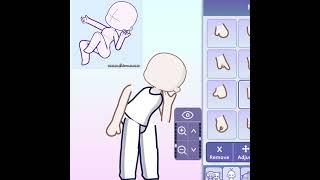 | Creating gacha poses part 2 | #gacha#gachaclub#gachatrend#gachapose