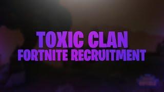 Fortnite Clan Recruitment [PS4] [PC] [XBOX]