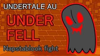 【UNDERTALE AU】UNDERFELL -Paper Napstablook fight- ペーパーfellナプスタ戦【ペーパーマリオ風】