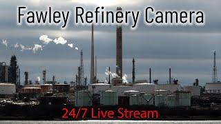 Fawley Cam - Live Views of the ExxonMobil Refinery (Flares, Steam & Southampton Water)