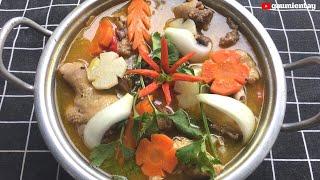 Vịt nấu lẩu chua chanh dây - Gấu Miền Tây