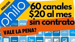  Ahorra $$$ Corta el Cable TV:  $20 al mes 60 canales usando PHILO 