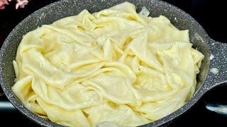 PUT THE DOUGH IN BOILING WATER! THE RESULT WILL SURPRISE YOU.A DISH THAT SURPRISED THE WHOLE FAMILY!