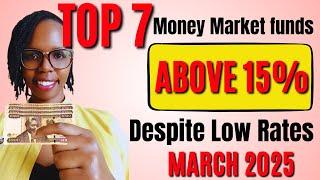 Top 7 HIGHEST Paying Money Market Funds in Kenya (March 2025) Despite Declining Rates  #kenya