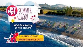 WMF Summer School 2022 | Strategie Digitali e Web Marketing in riva al mare