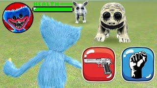 Playing as OLD HUGGY WUGGY vs NEW HUGGY WUGGY in Garry's Mod!