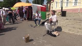 Alexander. Playing the harp  All Russian Spasskaya Fair  2018. Спасская Ярмарка