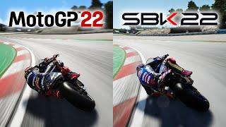 MotoGP 22 vs SBK 22 | Direct Comparison