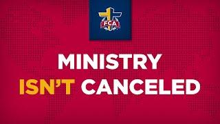 Adult Huddle May 12 - Ministry Isn't Canceled