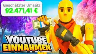 Ich habe ___€ mit Fortnite Videos verdient!