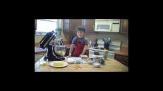 Cooking With Luke -- Blueberry Scones