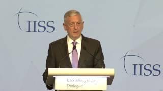 IISS Shangri-La Dialogue 2017: General (Retd) James Mattis