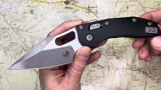 Microtech Stitch RAM-LOK -- Tactical Folding Knife Up Close