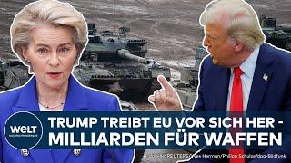 TRUMP CHAOS: Gigantische Aufrüstung in Planung - Europa will starke Militärmacht werden