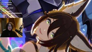 Zy0x reaction to Tingyun cutscene (Honkai: Star Rail)