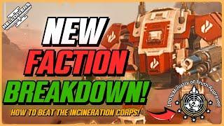 Incineration Corps Faction Tips and Tricks for Helldivers 2 Patch Update