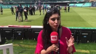 Zainab Abbas reporting after the press conference before Pakistan vs India Final | Zainab Abbas