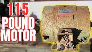 How to Scrap a Very Large Motor -With a Few Tips