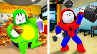 WHY HULK MIKEY FAT And SPIDERMAN JJ STRONG??? | Maizen Roblox | ROBLOX Brookhaven RP- FUNNY MOMENTS