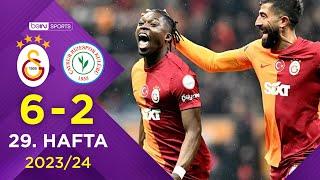 Galatasaray (6-2) Çaykur Rizespor | 29. Hafta - Trendyol Süper Lig 2023/2024