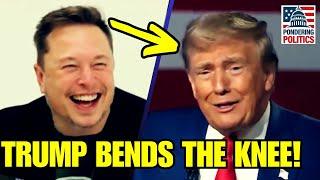 BREAKING: Trump BENDS THE KNEE to Elon, PUBLICLY HUMILIATES MAGA!