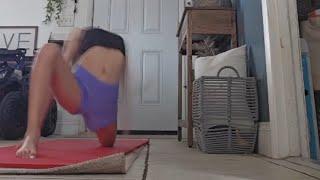 STRETCH WITH ME ....GRWM CHEER PRACTICE!! #cheer #cheerleading #cheerleader #cheerleaders #flyers