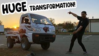 Jdm mini truck gets a LIFT KIT & New fitment!! (Off Road Ready!)