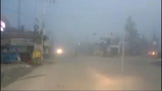 Fog engulfs Srinagar amid deep freeze