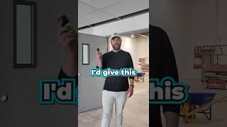 Reviewing a Laser Measurer in a Warehouse