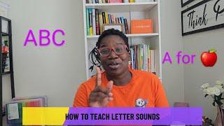 How to teach letter sounds at home - The Activity Playhouse