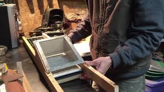 DIY sluice box from materials you already have