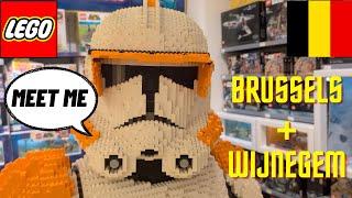 Meeting Commander Cody & Searching For LEGO Stores In Belgium VLOG