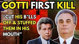 John Gotti's FIRST KILL & other FAMOUS MOBSTERS first murders