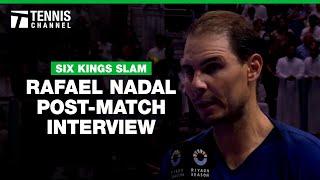 Rafael Nadal Shares What He Will Miss Most About Tennis | Six Kings Slam Post-Match Interview