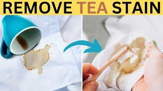 Best Way to Remove Tea Stains from Clothes