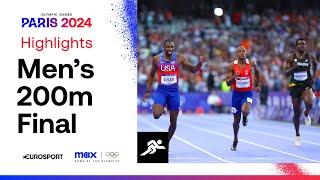 THRILLING FINISH | Men's 200m Olympic Final Highlights | #Paris2024 #Olympics