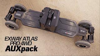 #166 EXWAY ATLAS PRO 4WD with the AUX pack / High rebound bushing combo & 200mm tires Test