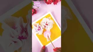 DIY Tissue Paper FLOWER ART | Easy Flower Making Ideas