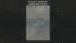 9M133 Kornet hit Abrams Tank #military #tank #antitank