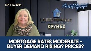 Market Update | Mortgage Rates Moderate Buyer Demand Rising Prices - Lauren Perreault